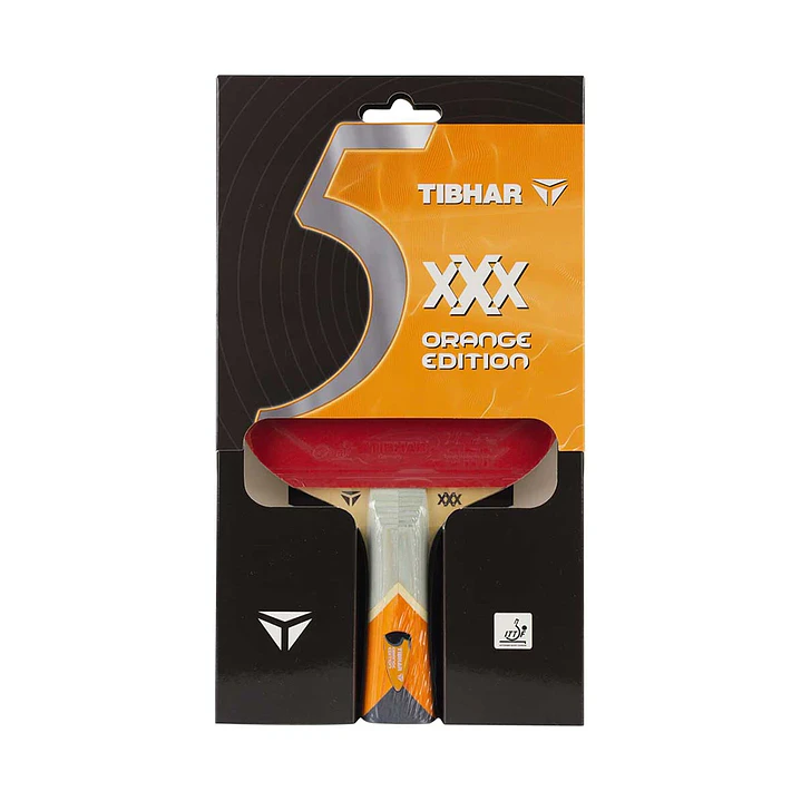 Paleta de tenis de mesa intermedia Tibhar xXx Orange Edition 3