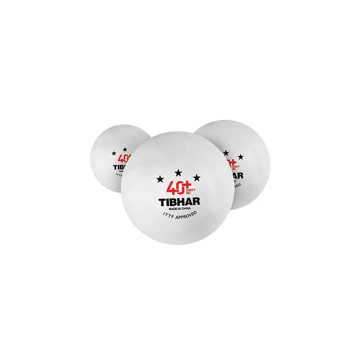 Pelotas de tenis de mesa Tibhar 40+ Synt NG *** 3 estrellas ABS (72 unidades) 2