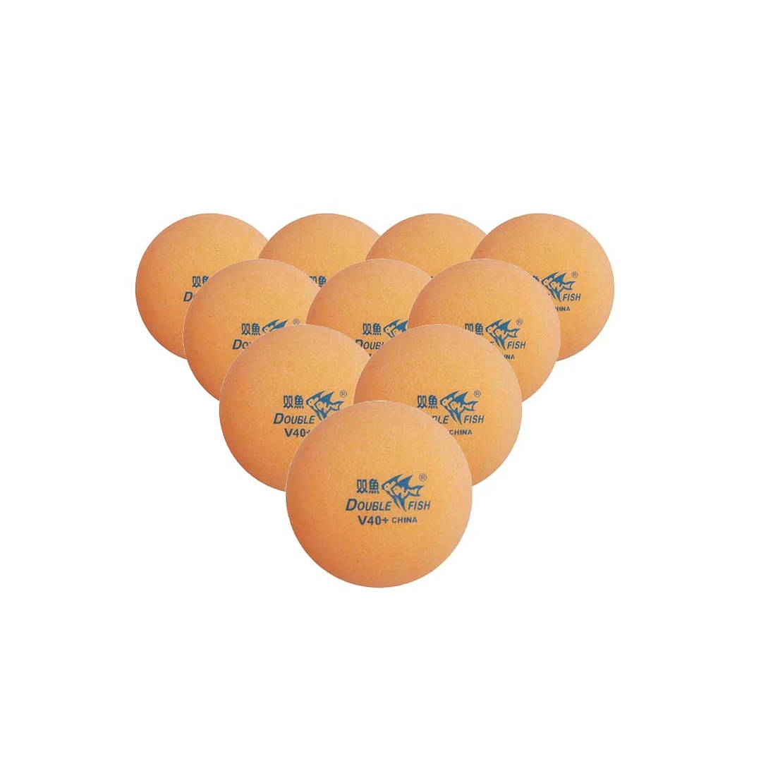 Pelotas de Tenis de Mesa marca Double Fish 40+ material ABS 4