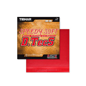 Goma de tenis de mesa Tibhar Speedy Soft D.TeCs 2.0 mm - poro corto