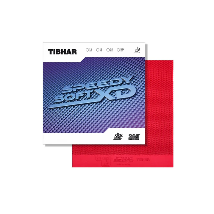 Goma de tenis de mesa Tibhar Speedy Soft XD Grosor MAX - poro corto 1