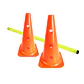 Set conos 38 cm perforados con barra - Miniatura 1