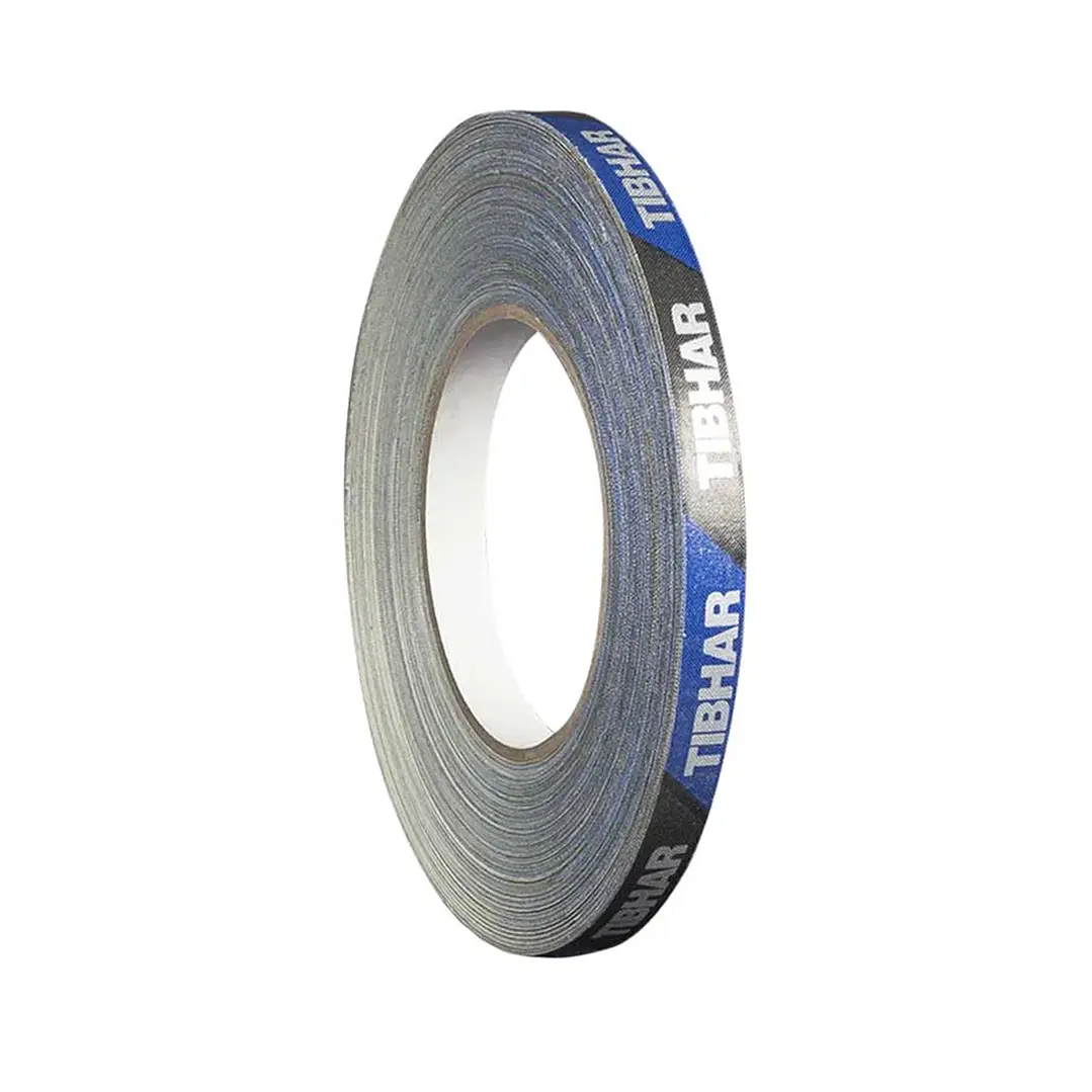 Cinta para paleta de tenis de mesa Tibhar Classic 12 mm espesor - 50 metros (negro/azul) 1