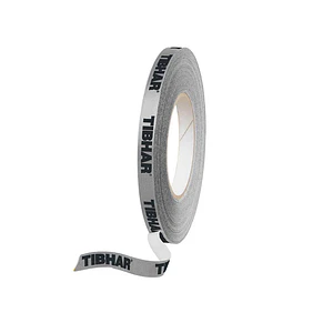 Cinta de 50 metros para maderos de tenis de mesa Tibhar Classic 12 mm espesor - color gris/negro 