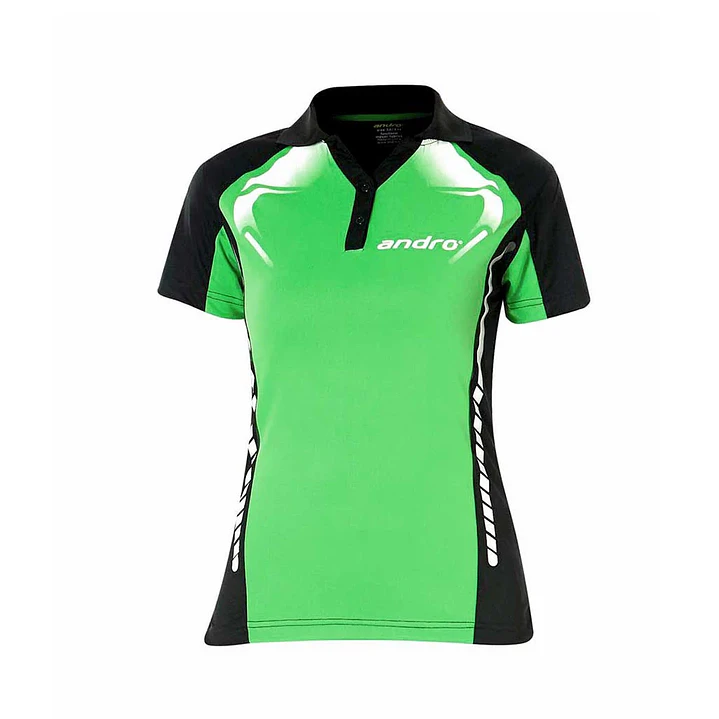 Polera Andro Deimos MujerVerde/Negro  1