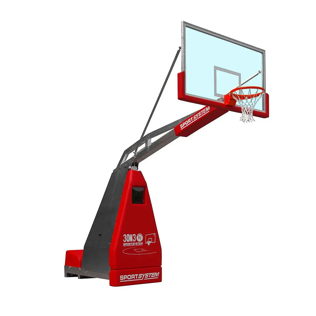 Jirafa (Tablero de básquetbol) outdoor para 3x3 (3 por 3) Cert. FIBA 1