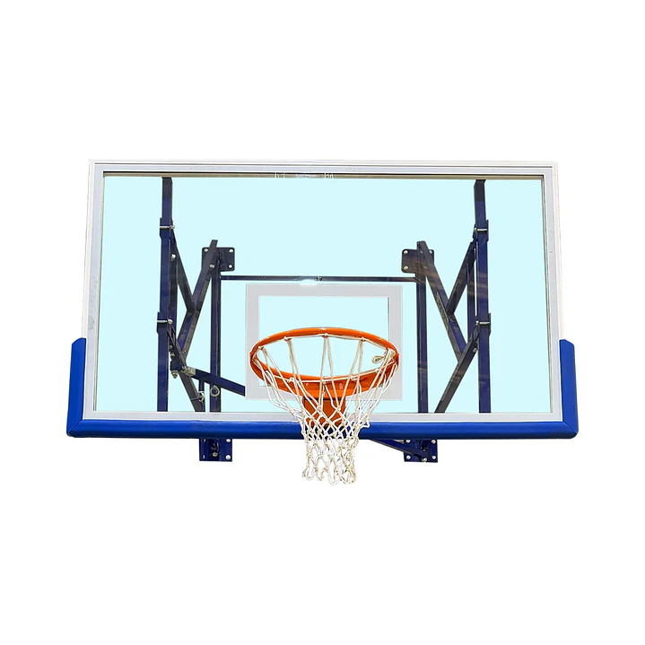 Tablero de Básquetbol indoor S04060 desplazamiento lateral y  empotrado al muro    2