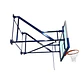 Tablero de Básquetbol indoor S04060 desplazamiento lateral y  empotrado al muro    - Miniatura 3