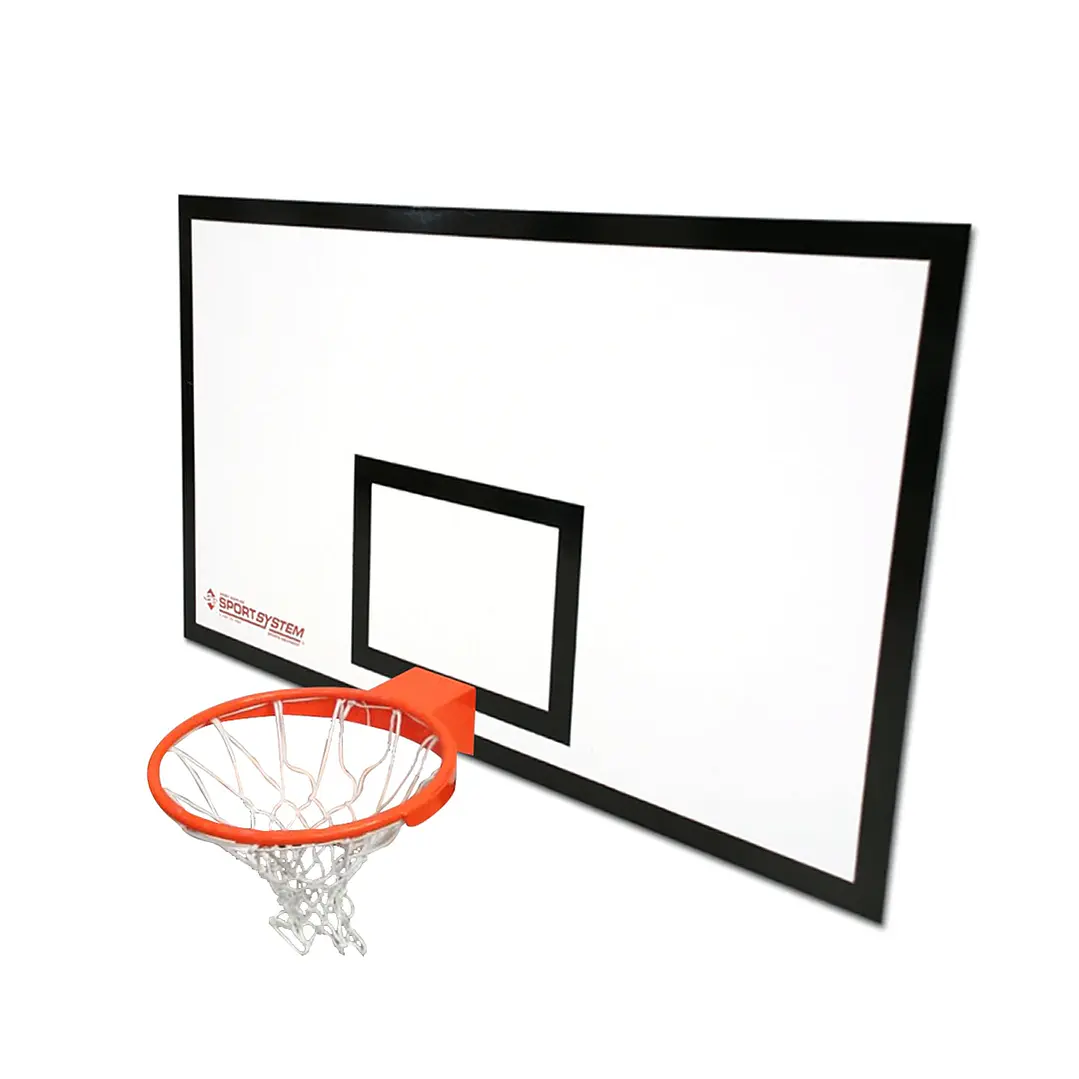 Tablero de básquetbol con Aro y Malla - 180x105 cm 1
