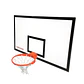 Tablero de básquetbol con Aro y Malla - 180x105 cm - Miniatura 1
