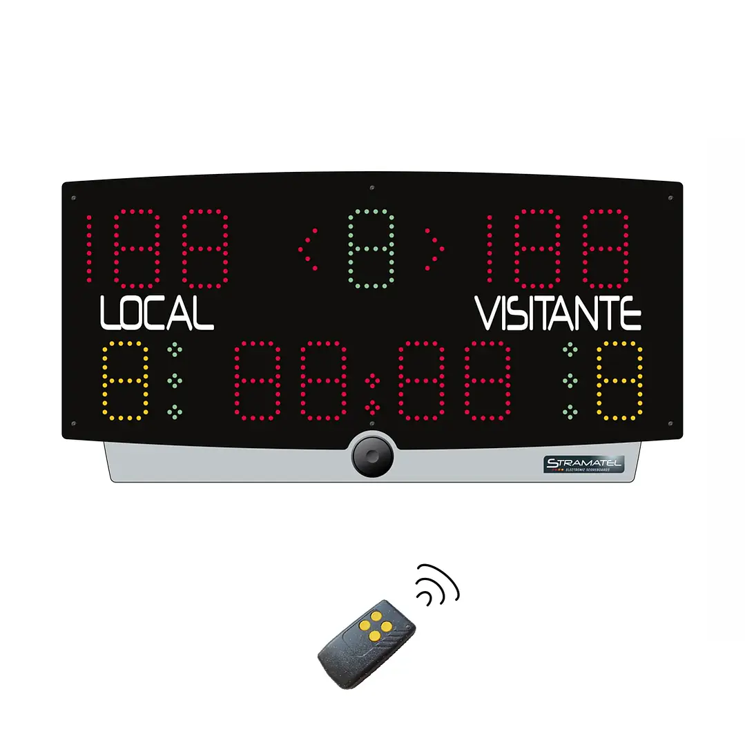Marcador Electrónico portatil para multideporte y consola Mod. Multi-TOP3 1