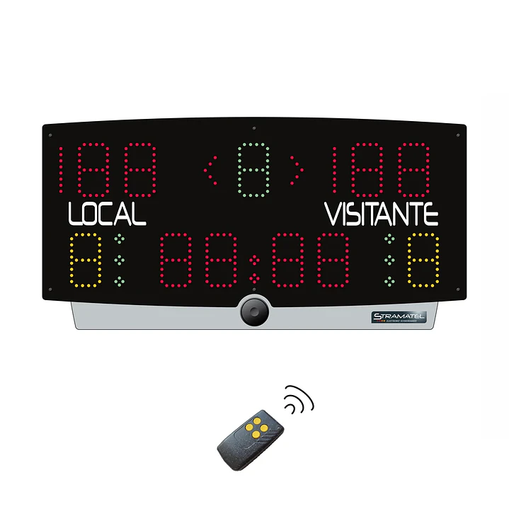 Marcador Electrónico portatil para multideporte y consola Mod. Multi-TOP3 1