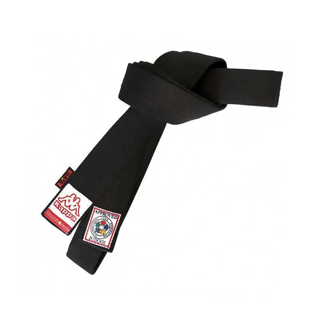 Cinturon de Judo Athene Negro - KAPPA 1