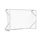 Arco baby fútbol de aluminio de 3x2mts con diámetro 80mm más malla - Miniatura 1