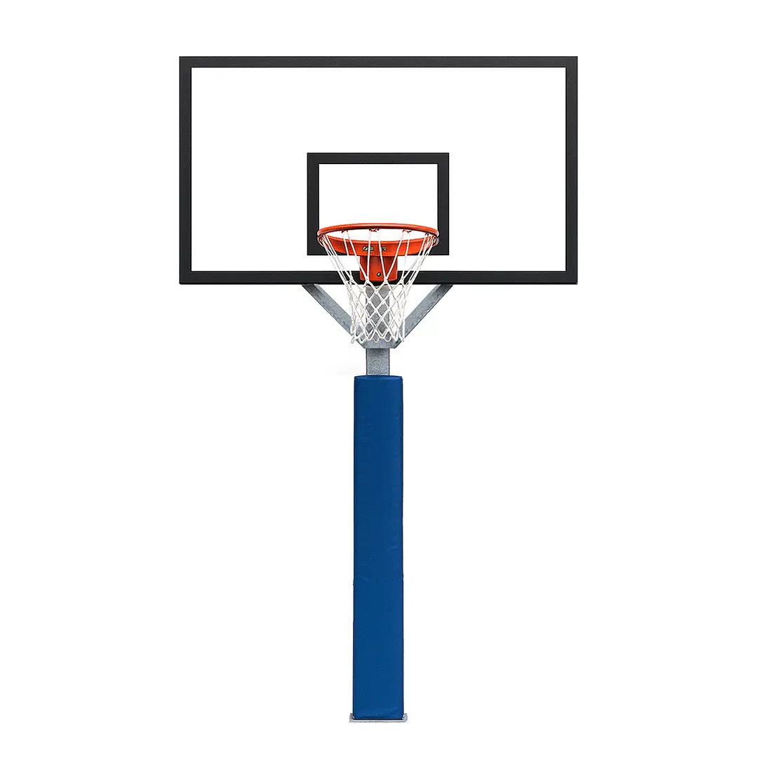 Poste de básquetbol fijo con altura regulable S04036 S04037 2