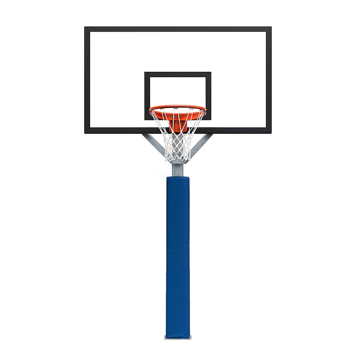 Poste de básquetbol fijo con altura regulable S04036 S04037 2