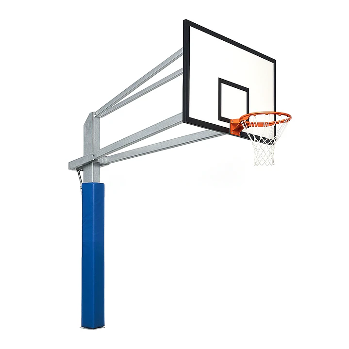 Poste de básquetbol fijo con altura regulable S04036 S04037 1