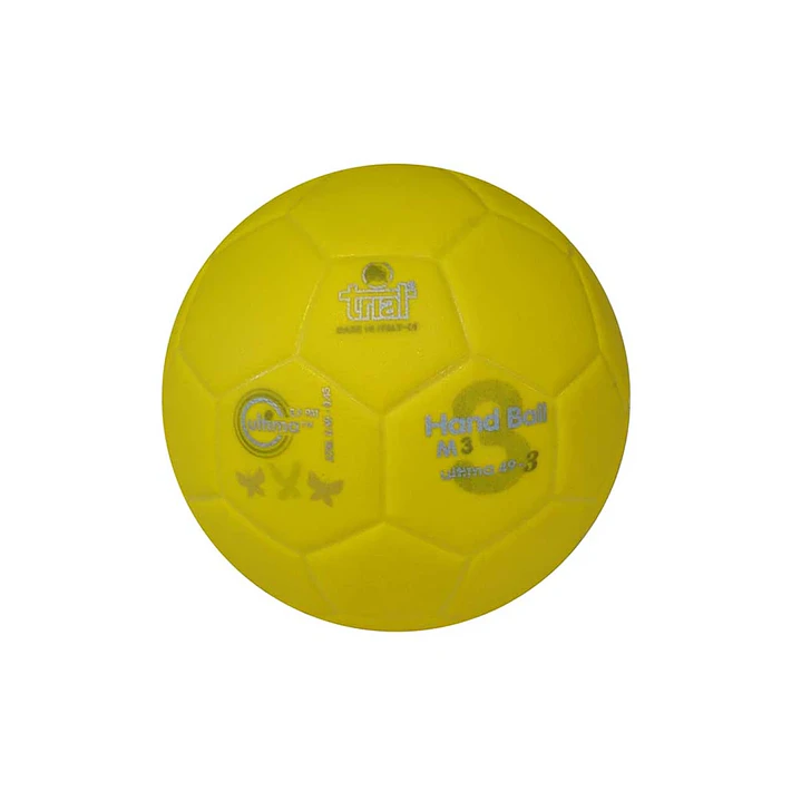 Balón de Handball Marca Trial Modelo Ultima 49-3 N° 3 amarillo 1