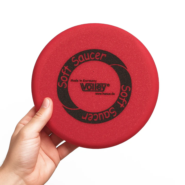 Frisbee de foam básico rojo 2