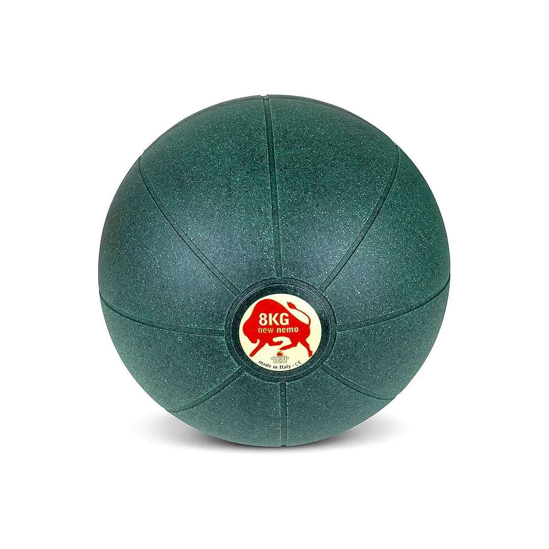 Balón Medicinal 8 KG Verde, 29 cm, Marca Trial 1