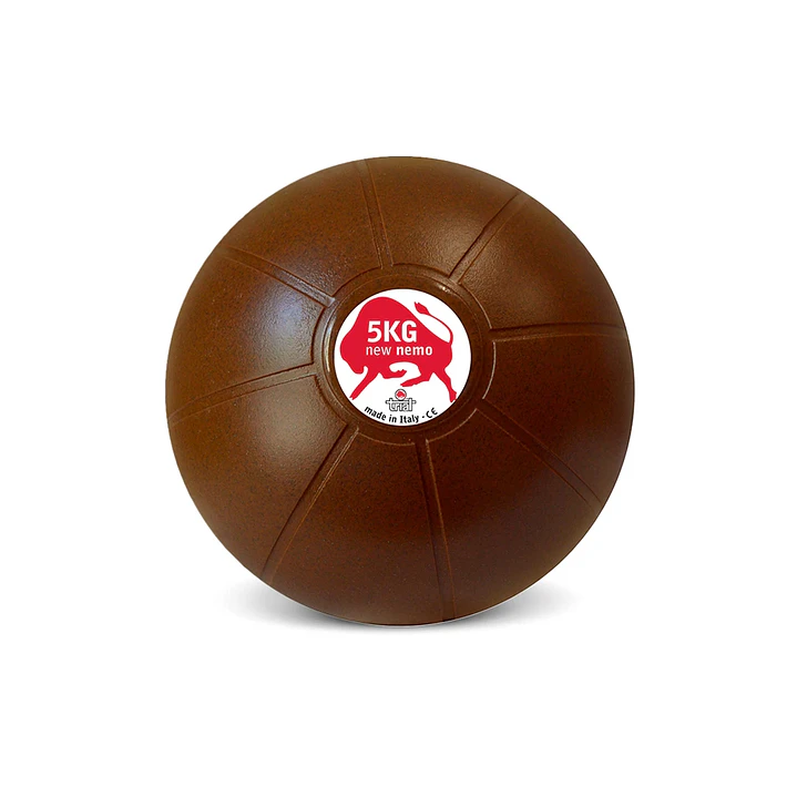 Balón Medicinal 5 KG Café, 24 cm, Marca Trial 1