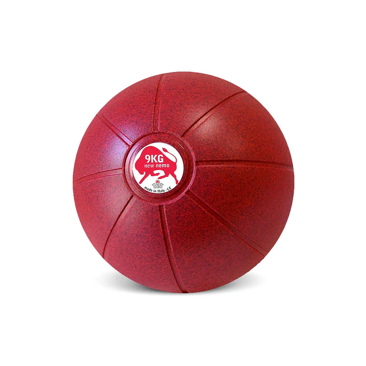 Balón Medicinal 9 KG Morado, 29 cm, Marca Trial 1