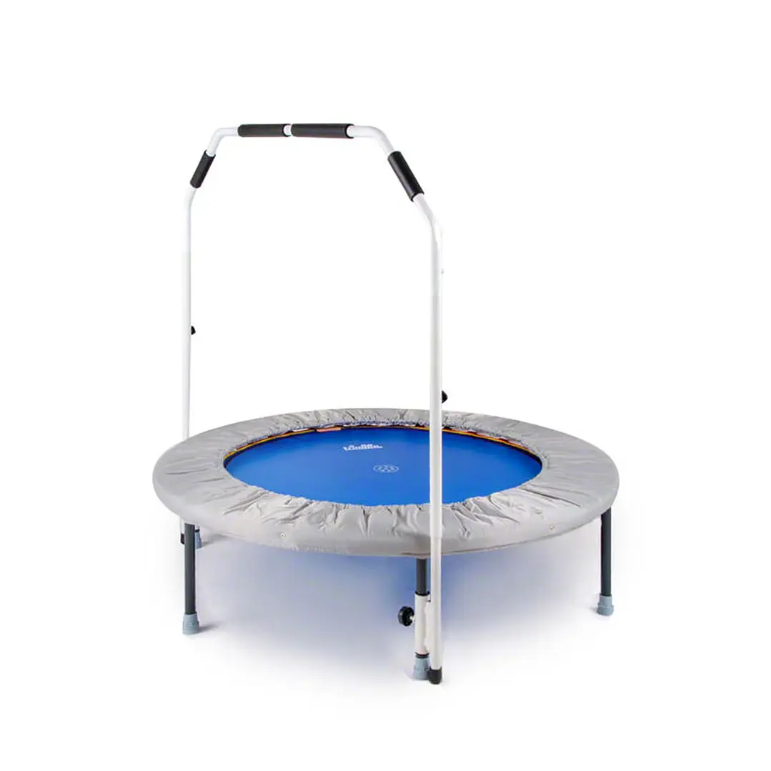 Set de mini trampolín con barra de soporte - fabricado en Alemania 1