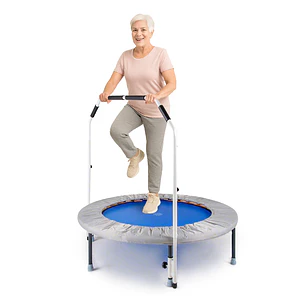 Set de mini trampolín con barra de soporte - fabricado en Alemania