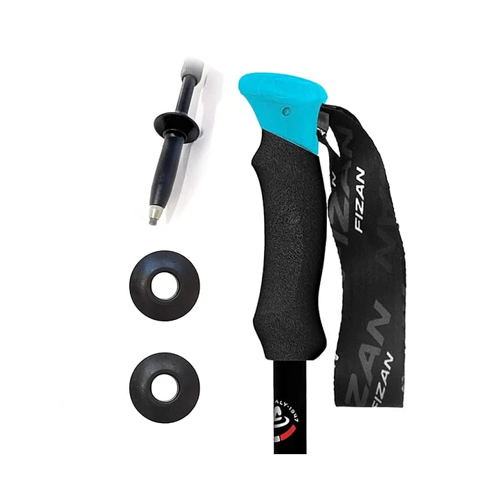 Par de bastones de trekking Compact azul 2