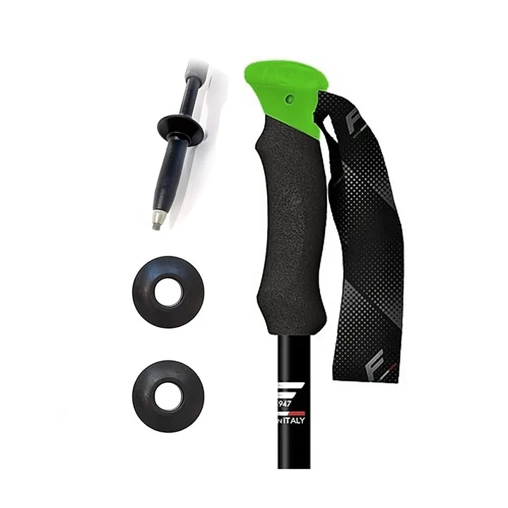 Par de bastones de trekking Compact verde 2