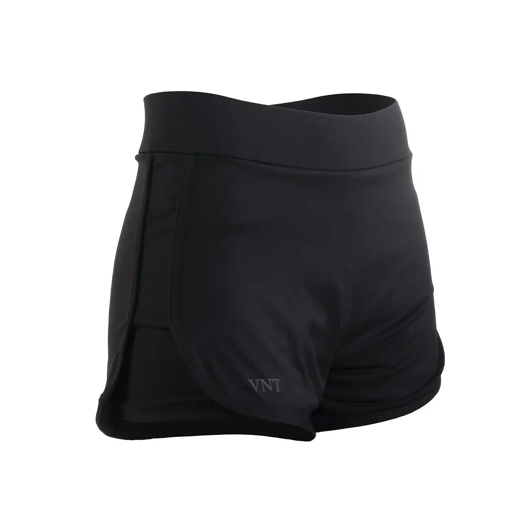 Short doble VENTURELLI negro  1