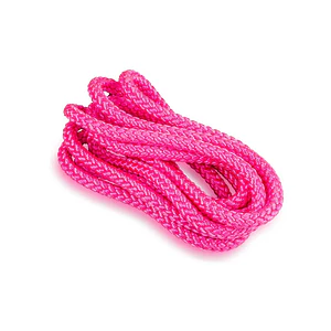 Cuerda de gimnasia rítmica Venturelli (Certificada FIG) rosado neón - 3 m 