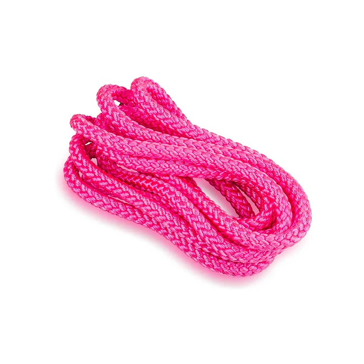 Cuerda de gimnasia rítmica Venturelli (Certificada FIG) rosado neón - 3 m  1