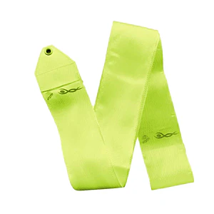 Cinta de gimnasia rítmica VENTURELLI (certificada FIG) - Verde lima 6,2 m Chile