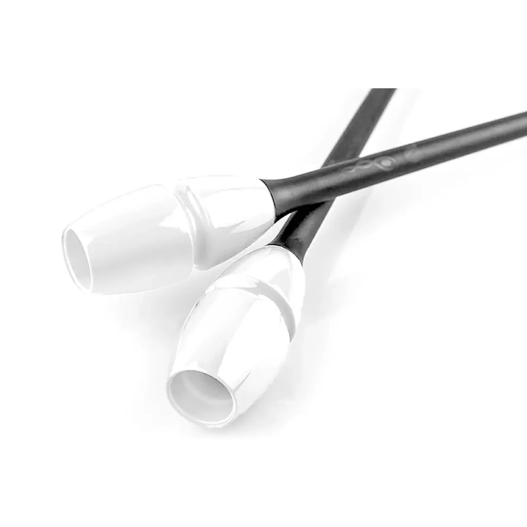 Clavas certificadas FIG Glitter negro-blanco  1