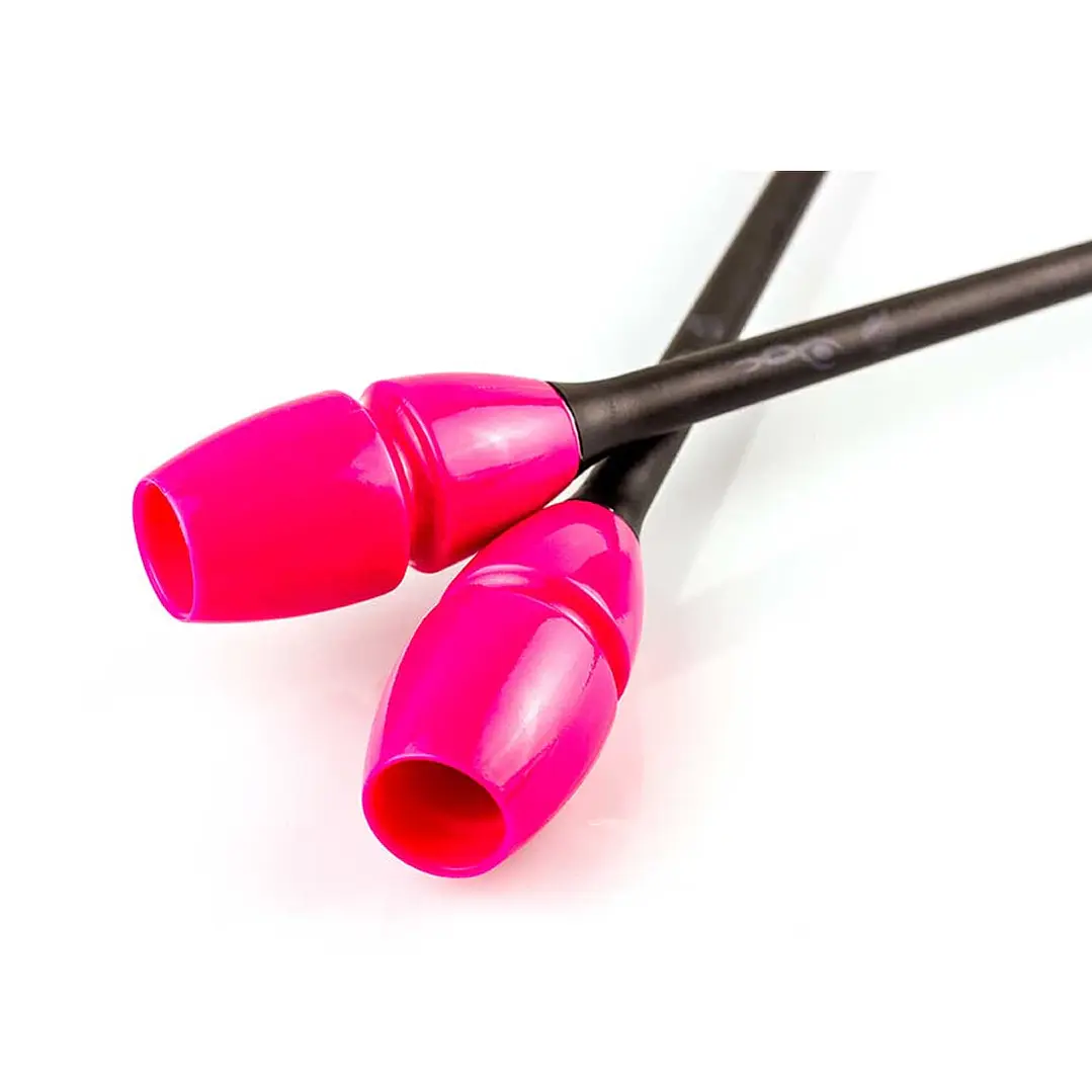 Clavas certificadas FIG Glitter negro-fucsia 1