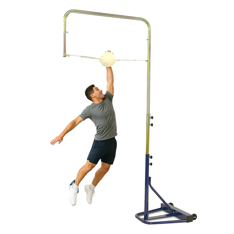 Poste entrenador de saque, lanzamientos y bloqueos de vóleibol 2