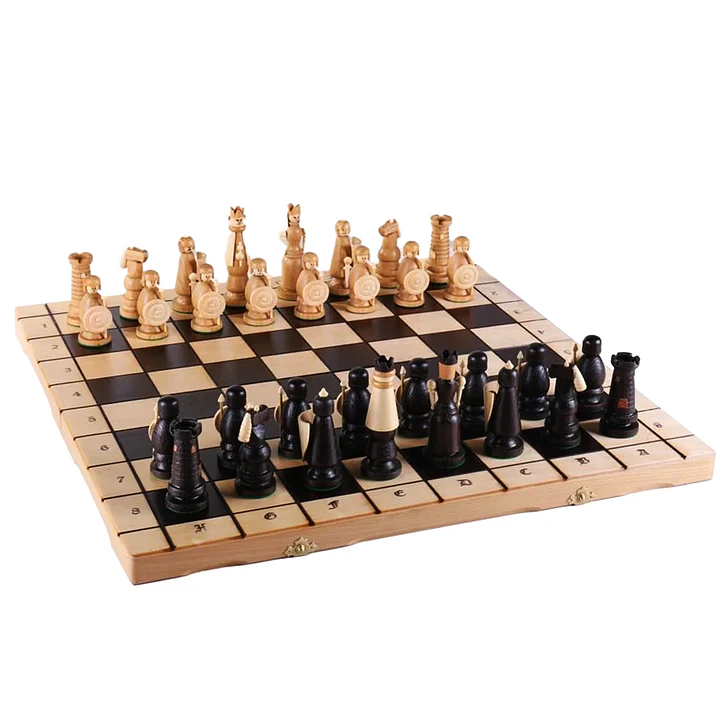 Set Ajedrez madera 55cm modelo Soldado (CH155) 1