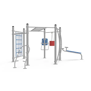 Multi estación Hexagonal para calistenia - Crossfit - funcional