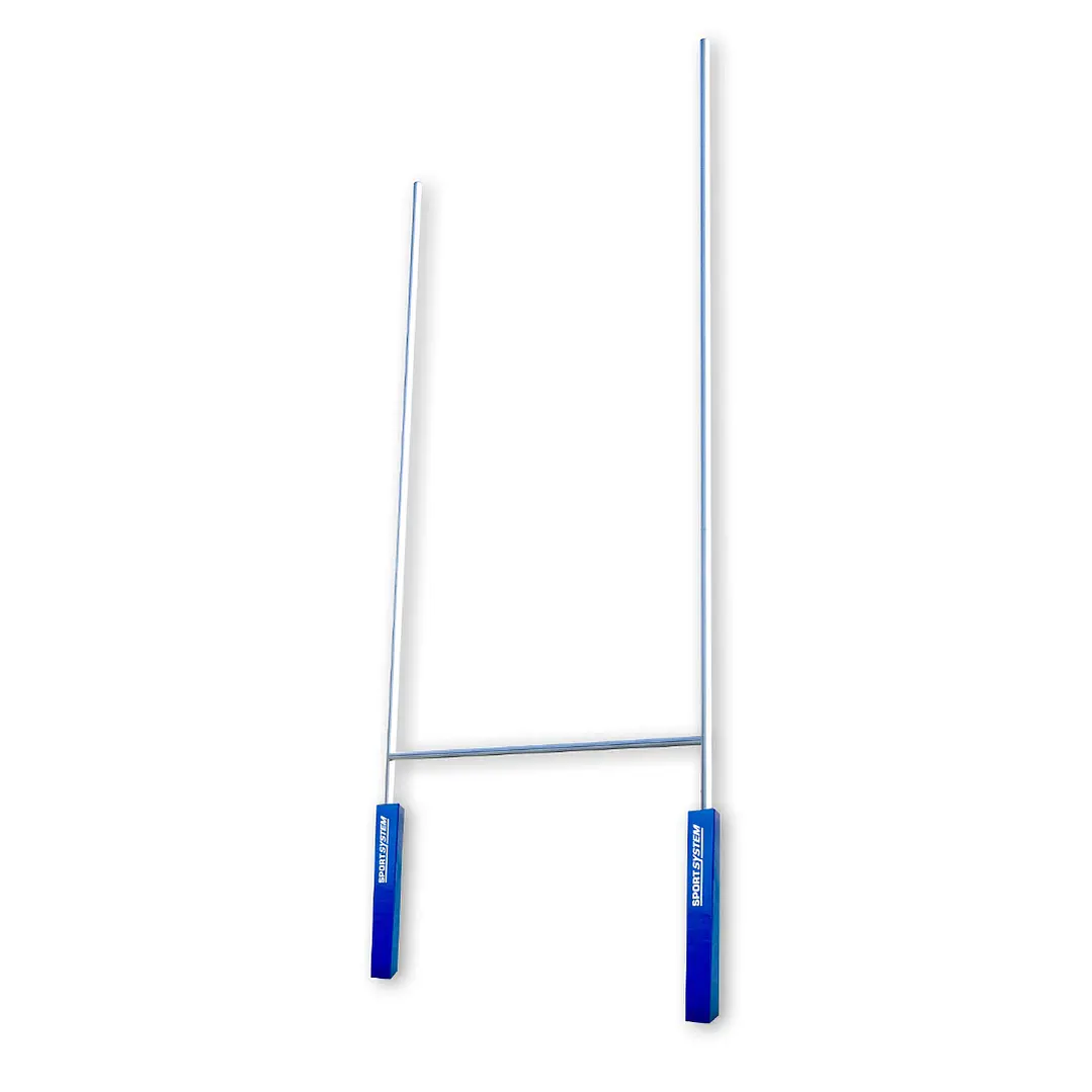 Set de par de Postes (H) de Rugby de aluminio con protección 1