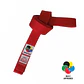 Cinturón karate rojo Nro 5 Sparta Certificado WKF - Miniatura 1