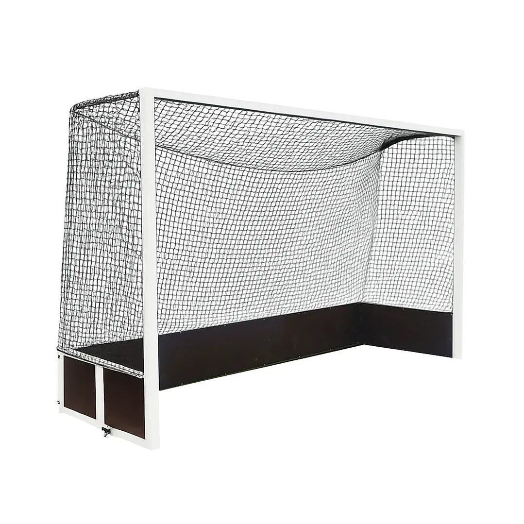 Arco para hockey césped de aluminio + ruedas + malla (Olimpiadas Río 2016) 1