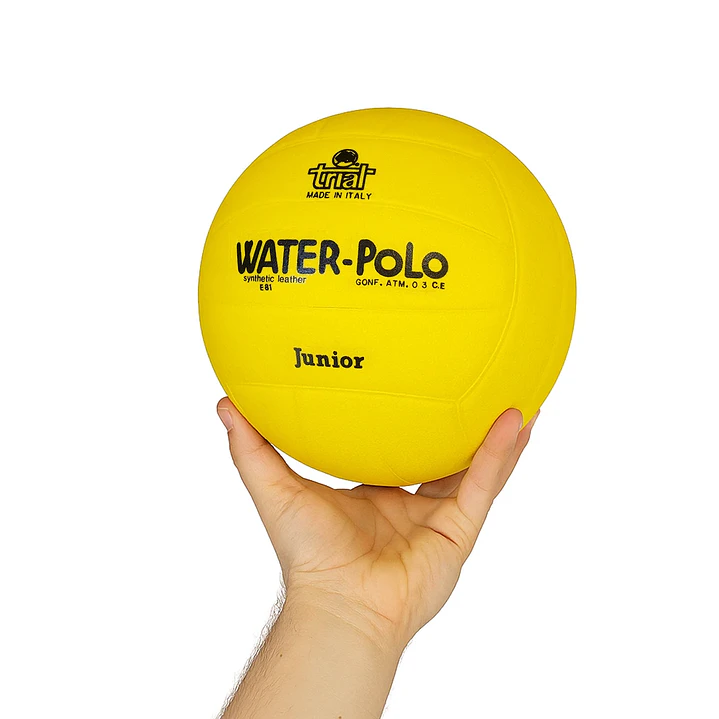 Balón EVA para Waterpolo Junior E81 amarillo 2