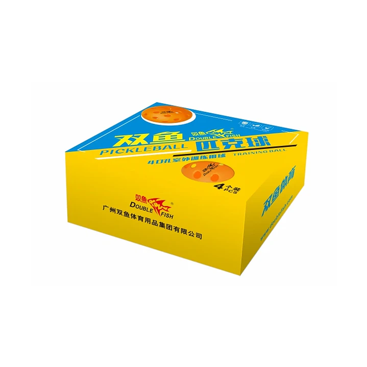 Set de pelotas de Pickleball Double Fish P40R Outdoor (40 orificios) 3