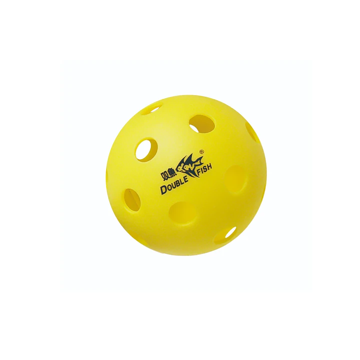 Set de pelotas de Pickleball Double Fish P26Y Indoor (26 orificios) 1