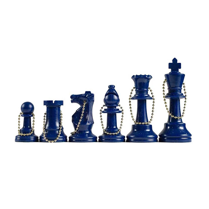 Set de 17 llaveros de ajedrez 1