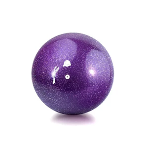 Balón de gimnasia rítmica VENTURELLI (certificado FIG) Glitter - morado Chile