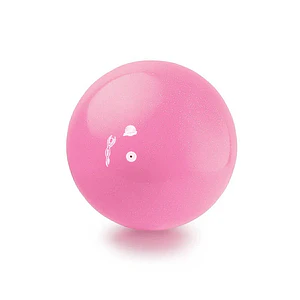 Balón de gimnasia rítmica VENTURELLI  (certificado FIG) Glitter - Rosado