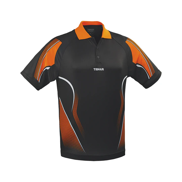 Polera Tibhar Magic hombre - Negro/Rojo 2