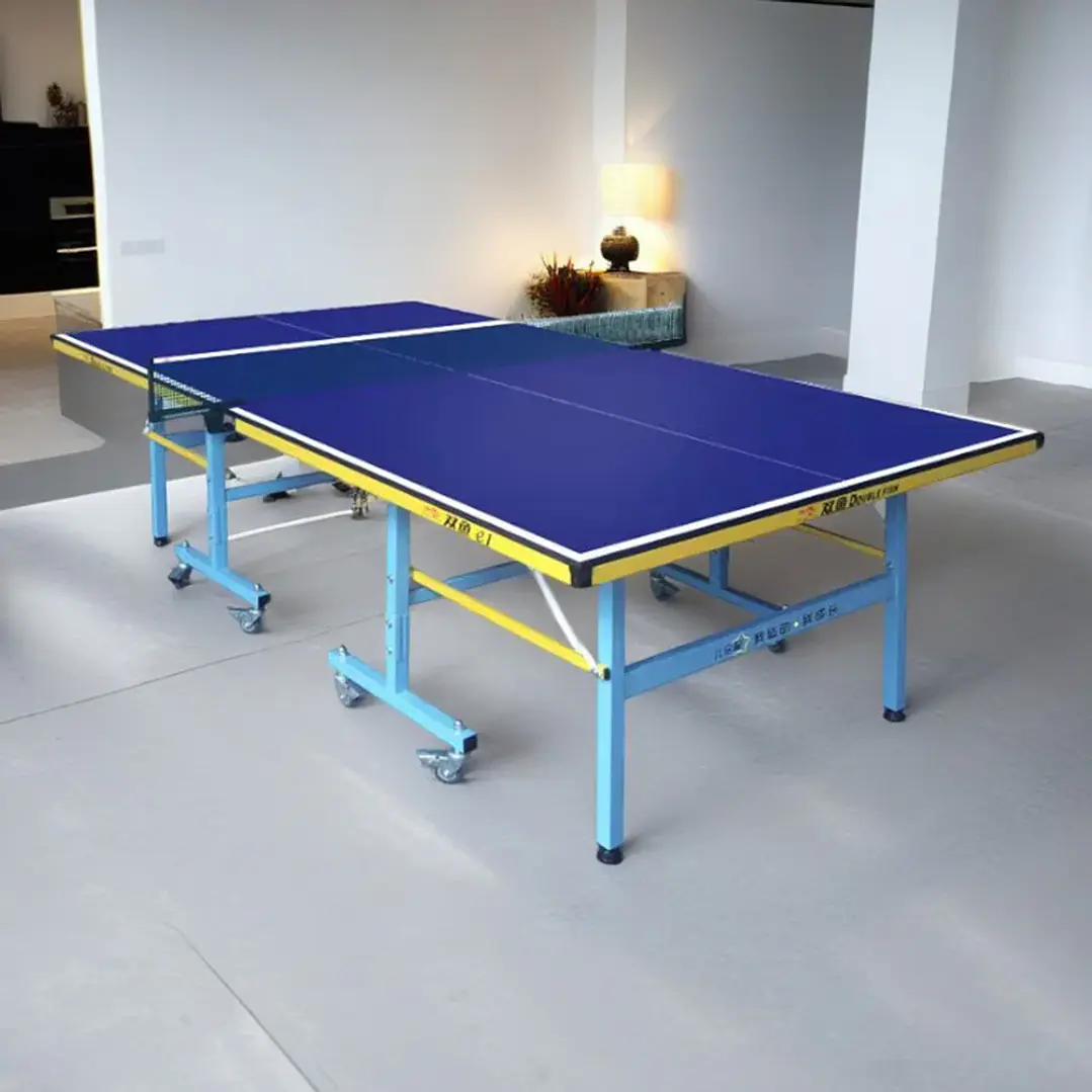 Mini mesa de tenis de mesa Double Fish E1 de 15mm  (220x120x68 cm) incluye malla 4
